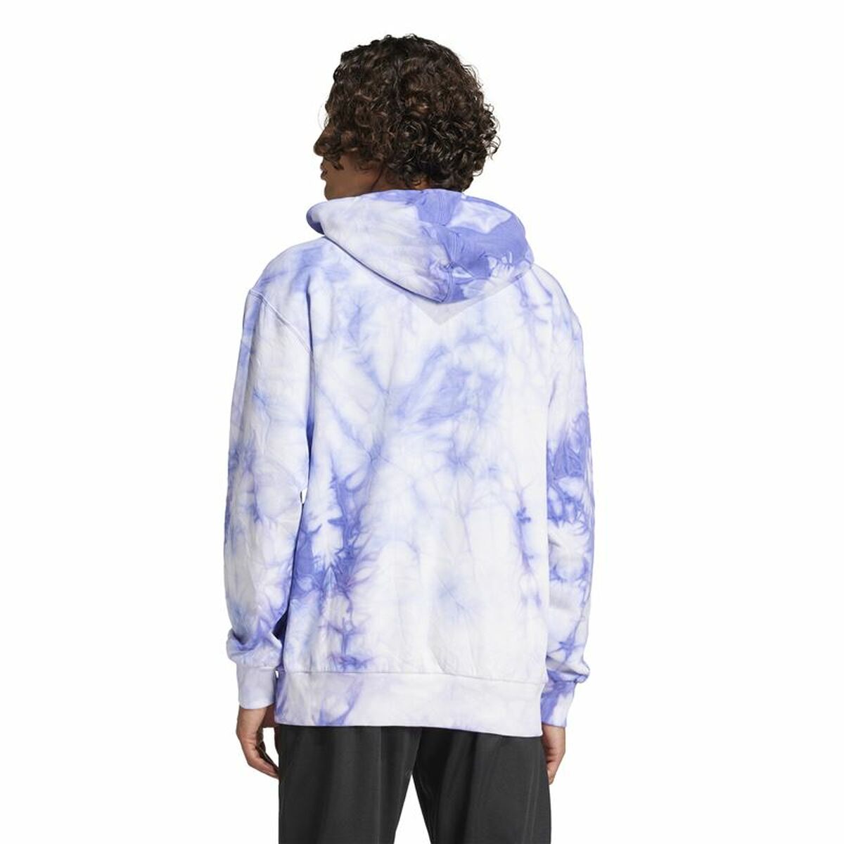 Sweat à capuche homme Adidas All Szn Fleece Wash Hoodie Bleu XS