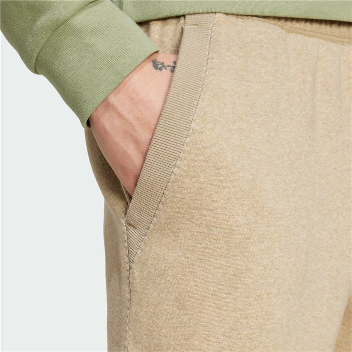 Pantalon de sport long Adidas Seasonal Essentials Melange Marron Homme