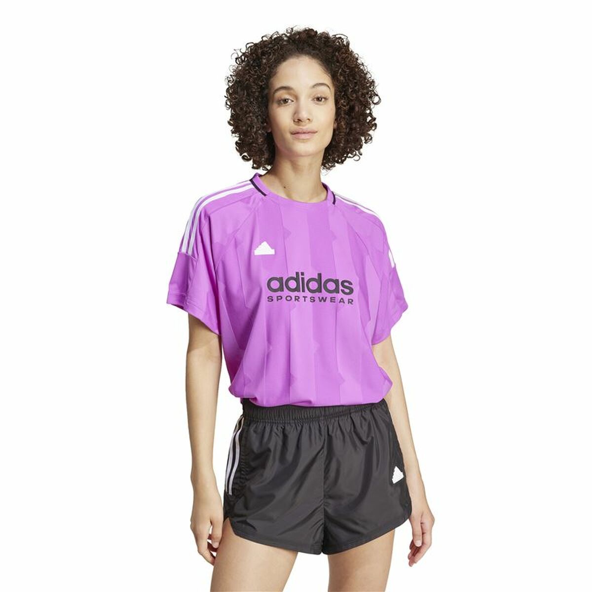T-shirt à manches courtes homme Adidas Tiro Cut 3 Violet