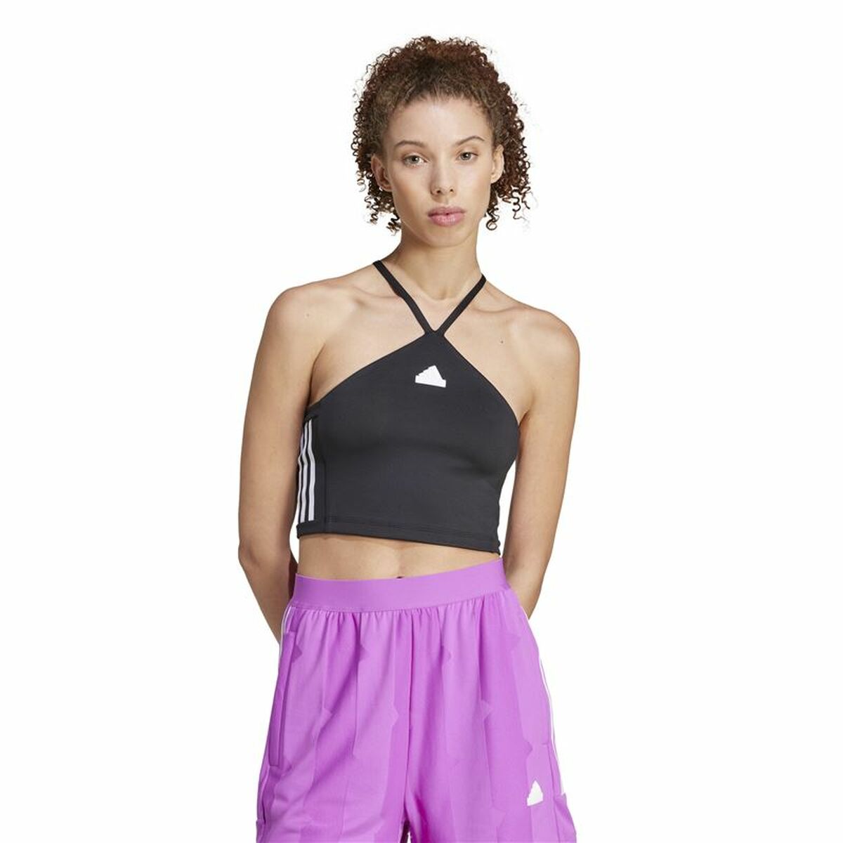 Débardeur Femme Adidas Summer Triangle Noir