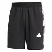 Short de Sport Adidas House Of Tiro Fleece Noir