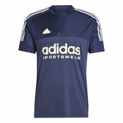 T-shirt à manches courtes homme Adidas Tiro Bleu