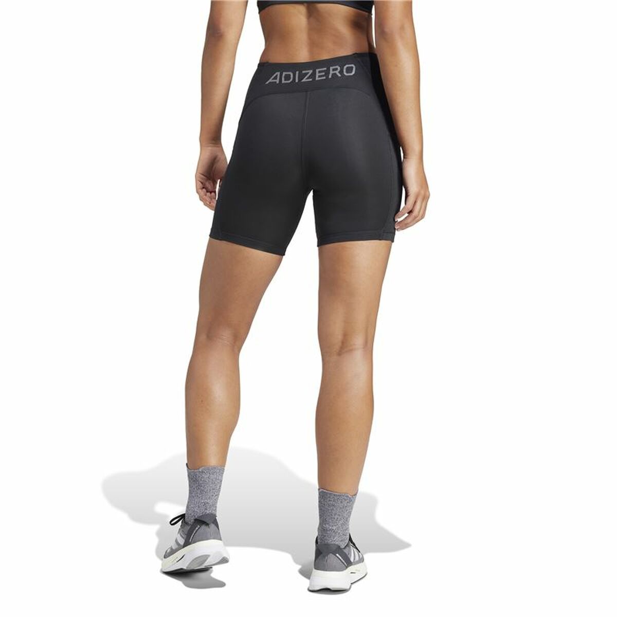 Leggings de Sport pour Femmes Adidas Adizero Short Noir