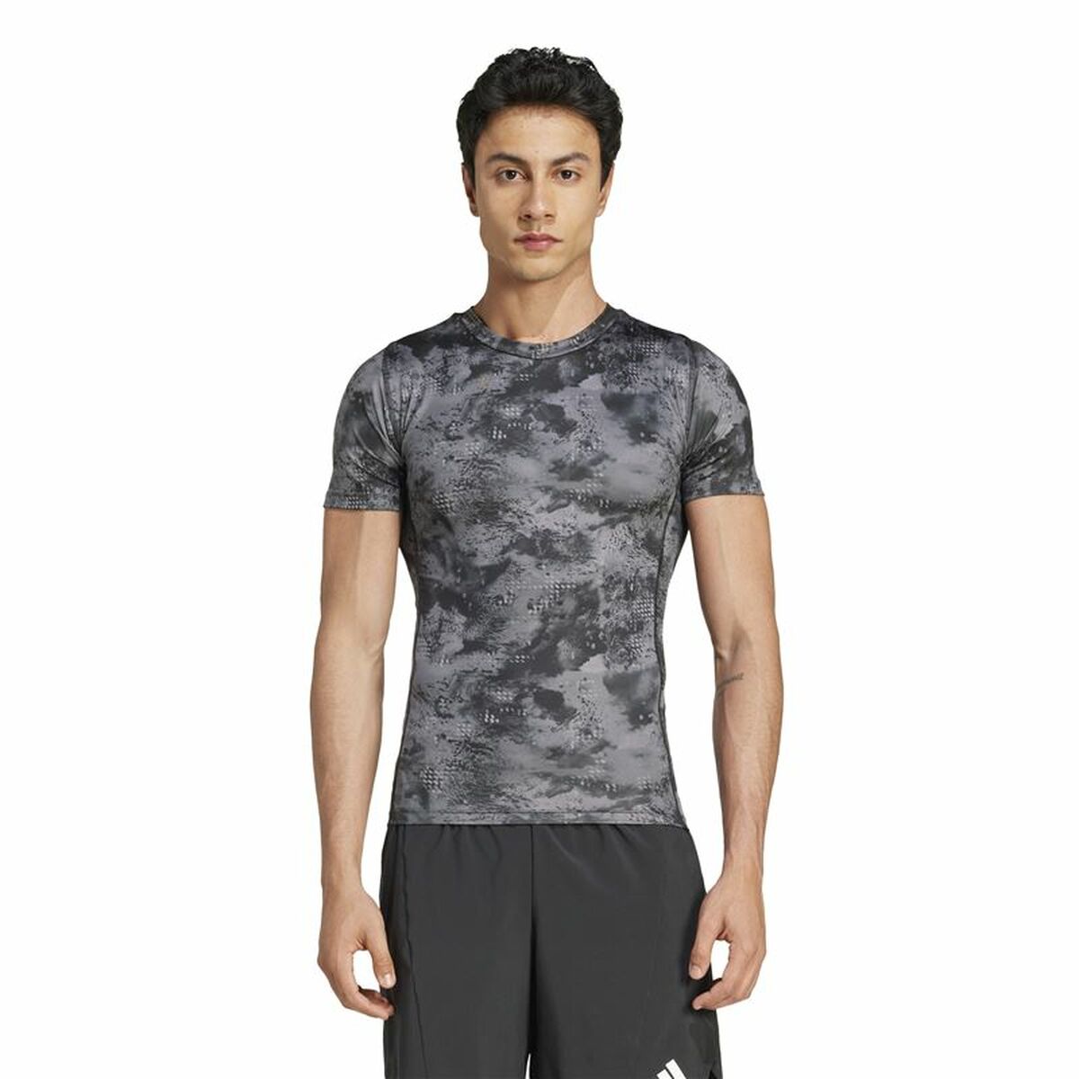 T-shirt à manches courtes homme Adidas Techfit Training Aop (2XL)
