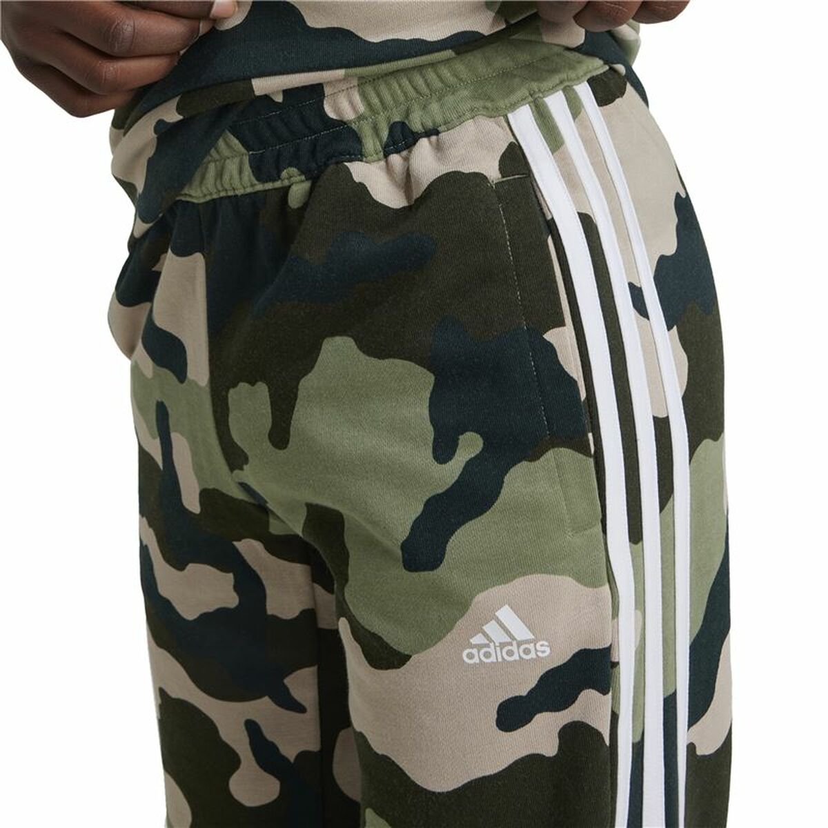 Pantalon de sport long Adidas Essentials Camouflage Unisexe