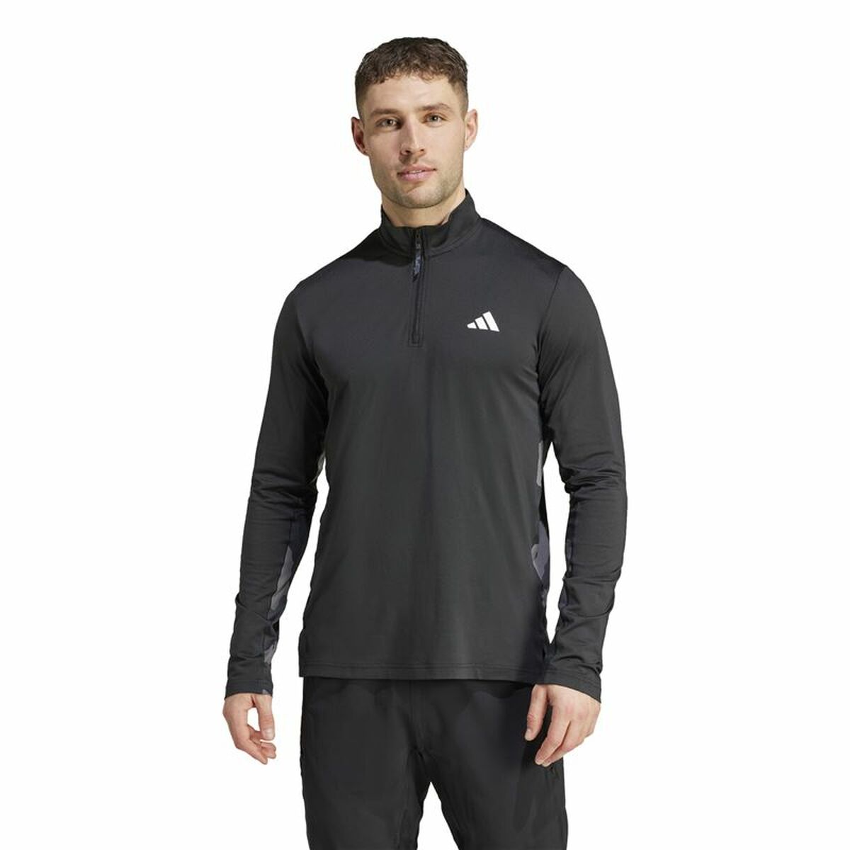 Sweat sans capuche Adidas Essentials Noir