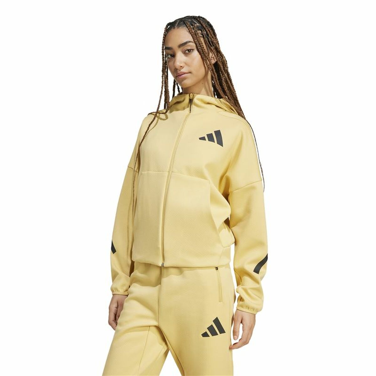 Veste de Sport pour Femme Adidas Z.N.E. Jaune