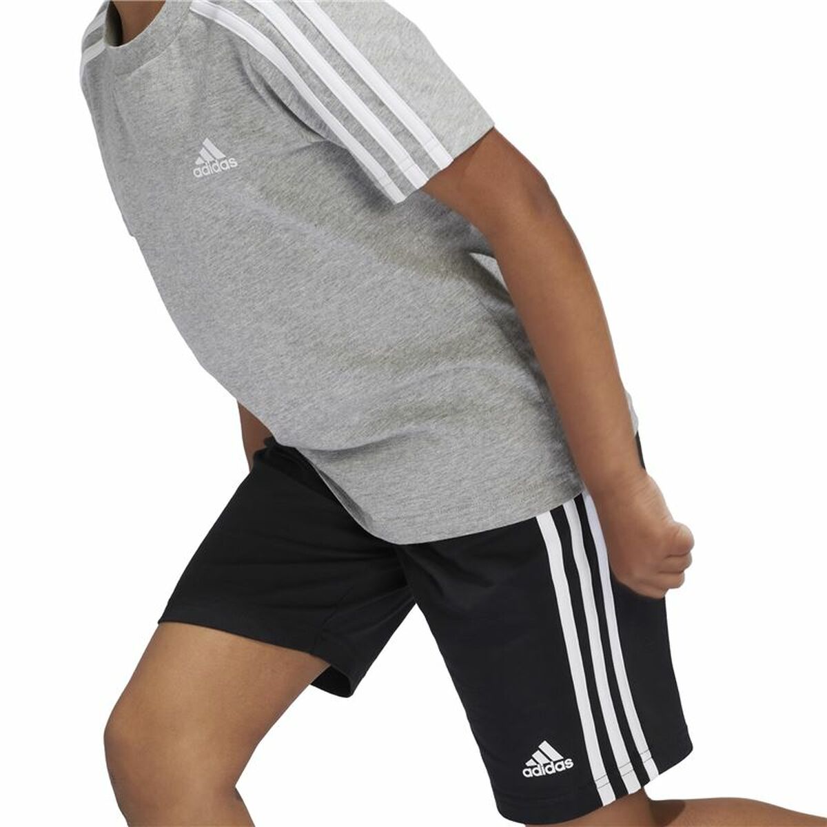 Ensemble de Sport pour Enfants Adidas Little Essentials 3 Bandas