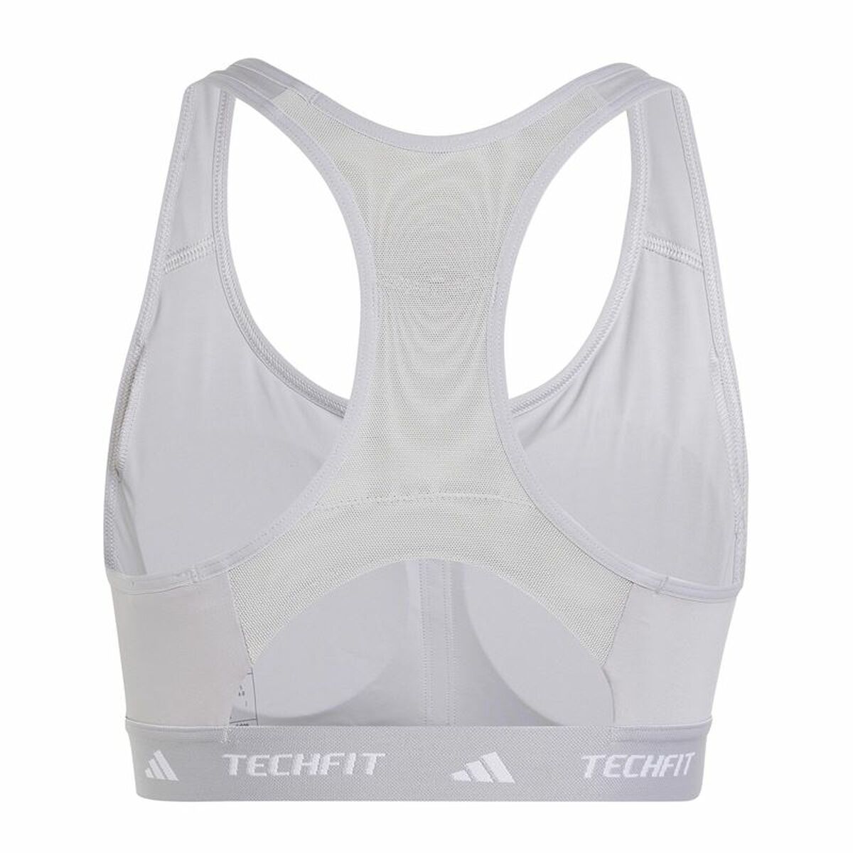 Soutien-gorge de Sport Adidas Techfit Gris