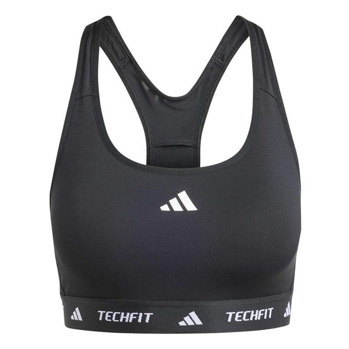 Soutien-gorge de Sport Adidas Techfit Medium Noir XS