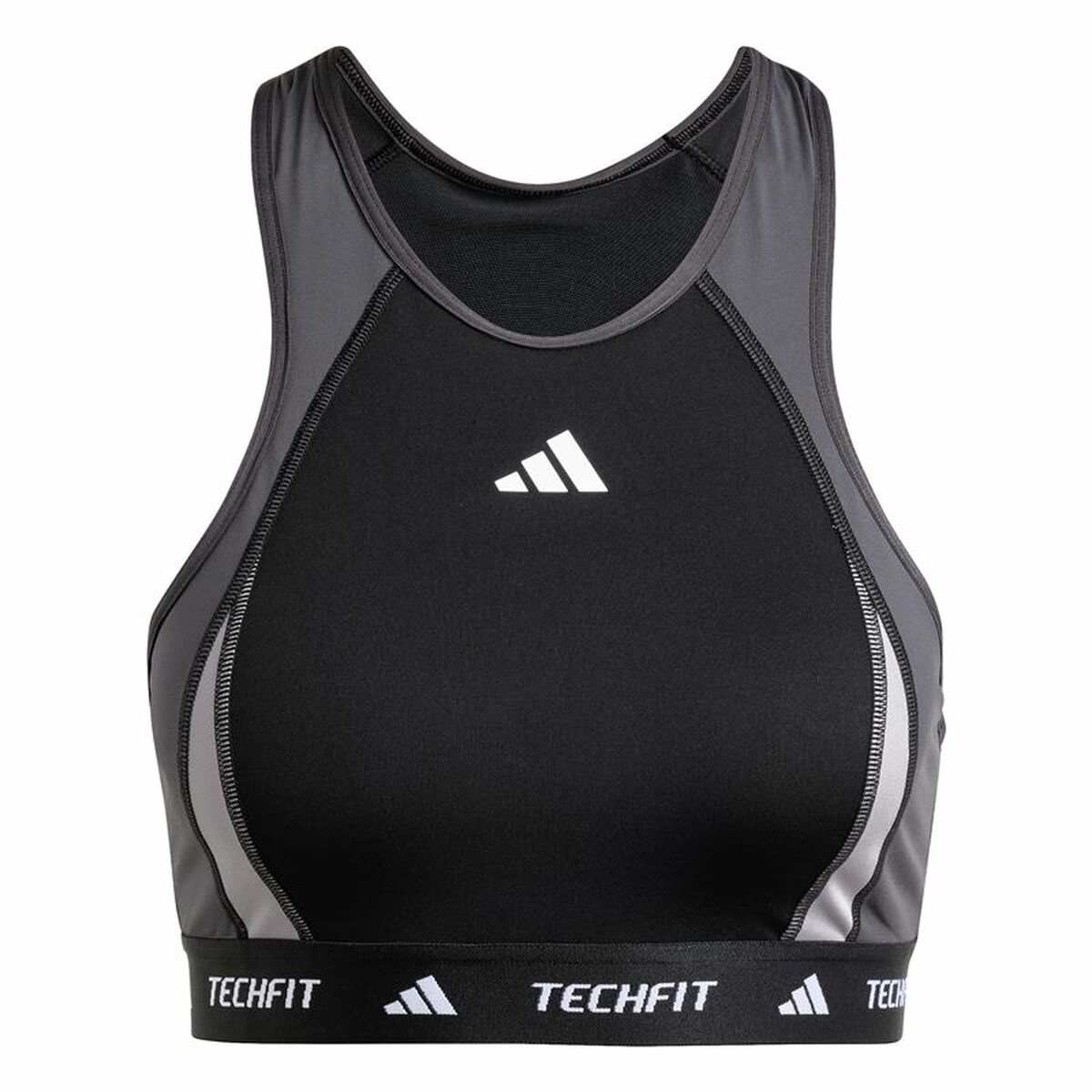 Soutien-gorge de Sport Adidas Techfit  Noir