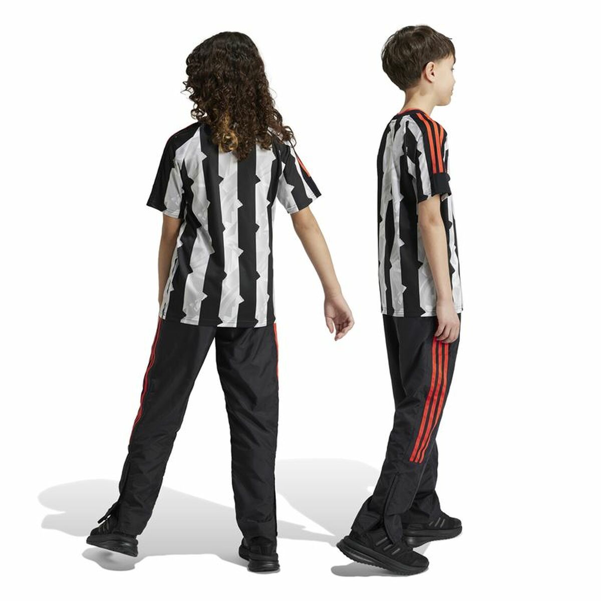 Pantalon de sport long Adidas Tiro Woven Noir Unisexe