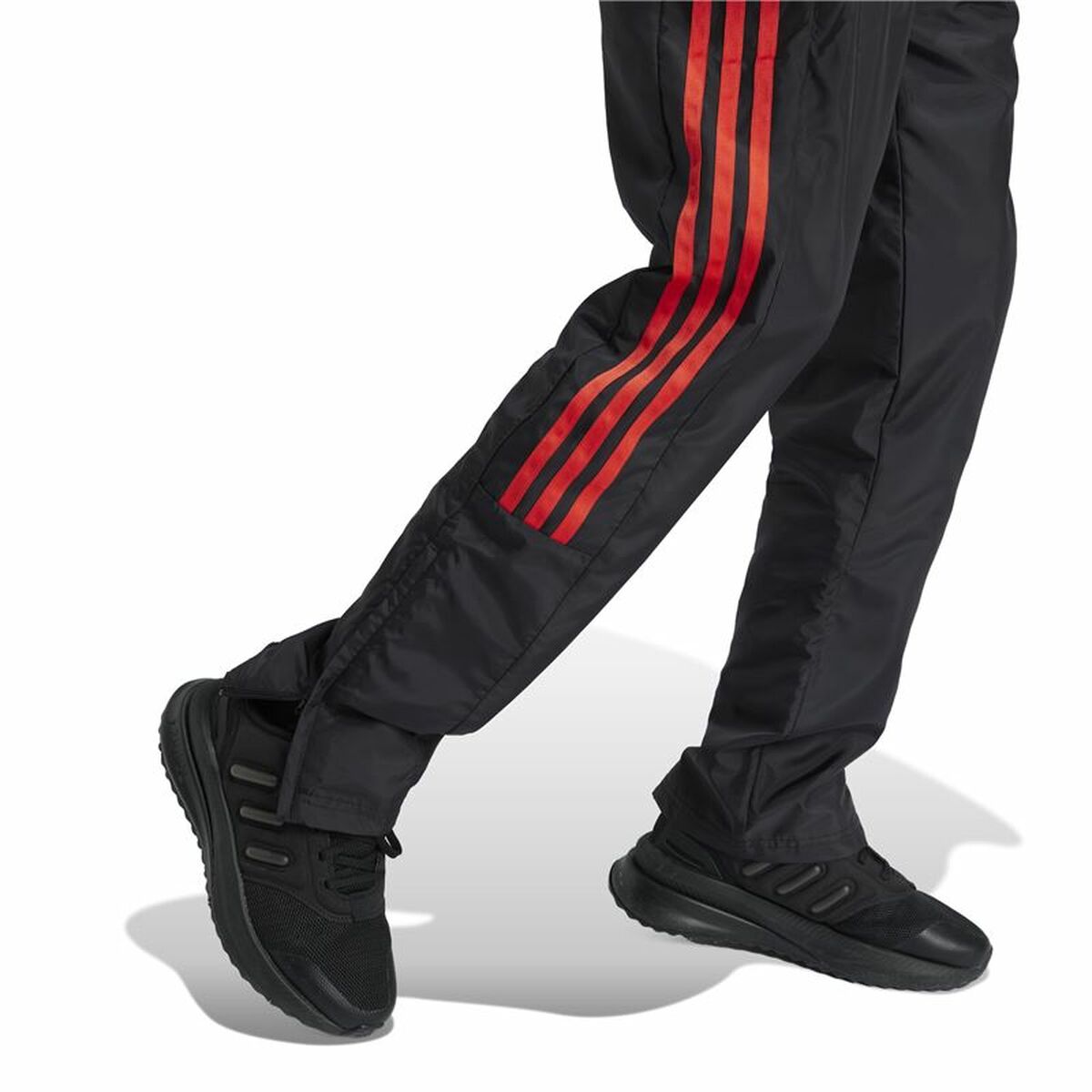 Pantalon de sport long Adidas Tiro Woven Noir Unisexe