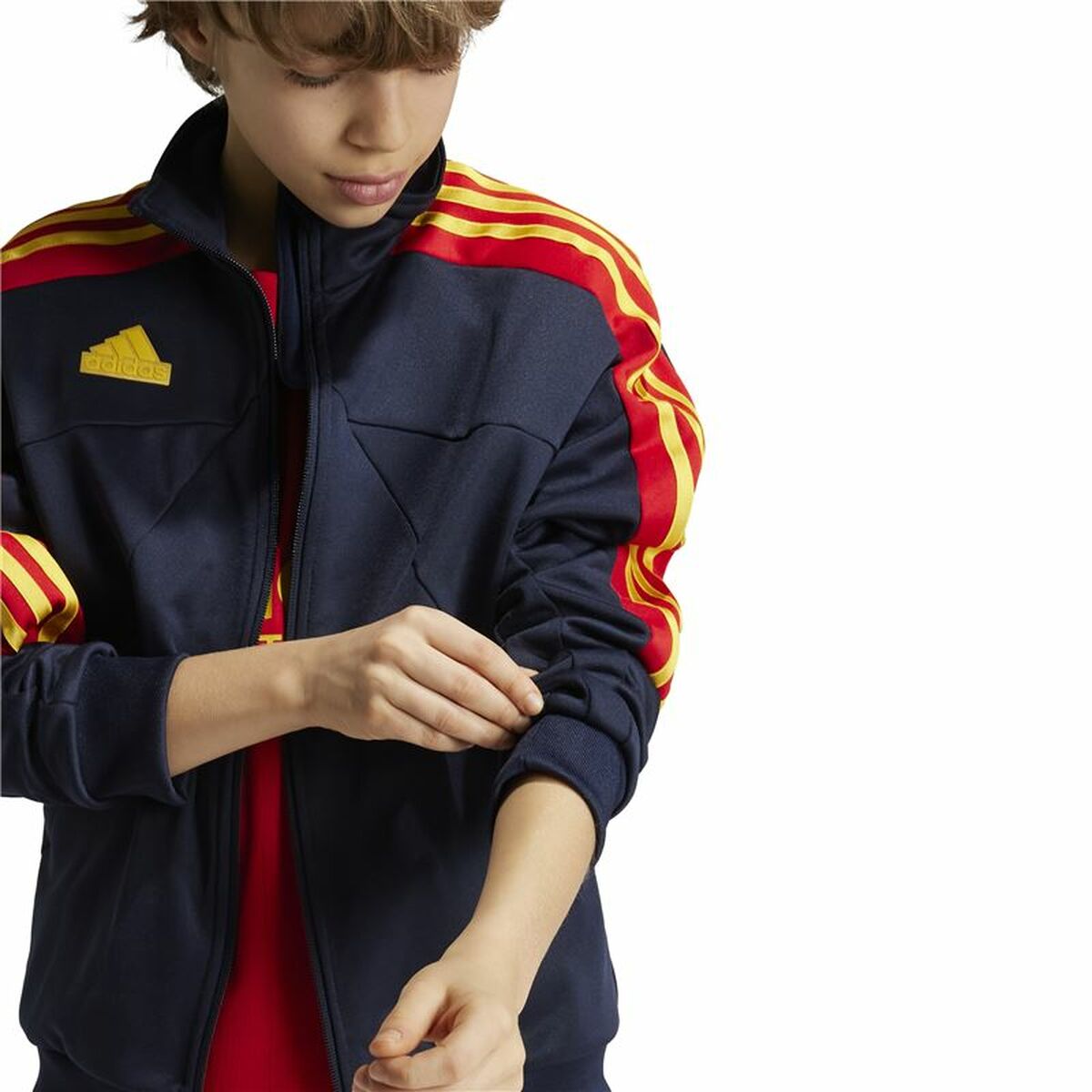 Sweat sans capuche Adidas Tiro Nations Pack Track Bleu