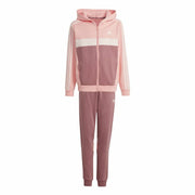 Survêtement Enfant Adidas Tiberio 3-Stripes Colorblock Fleece Rose