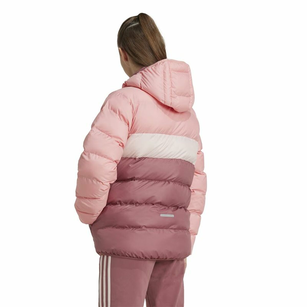 Veste de Sport pour Enfants Adidas Synthetic Down Rose