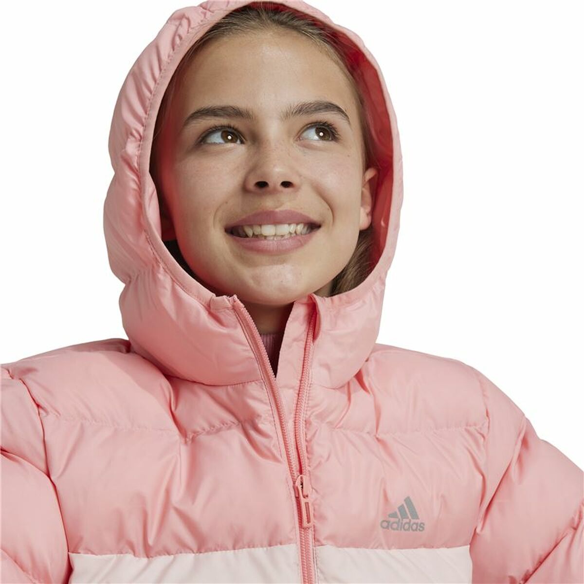 Veste de Sport pour Enfants Adidas Synthetic Down Rose