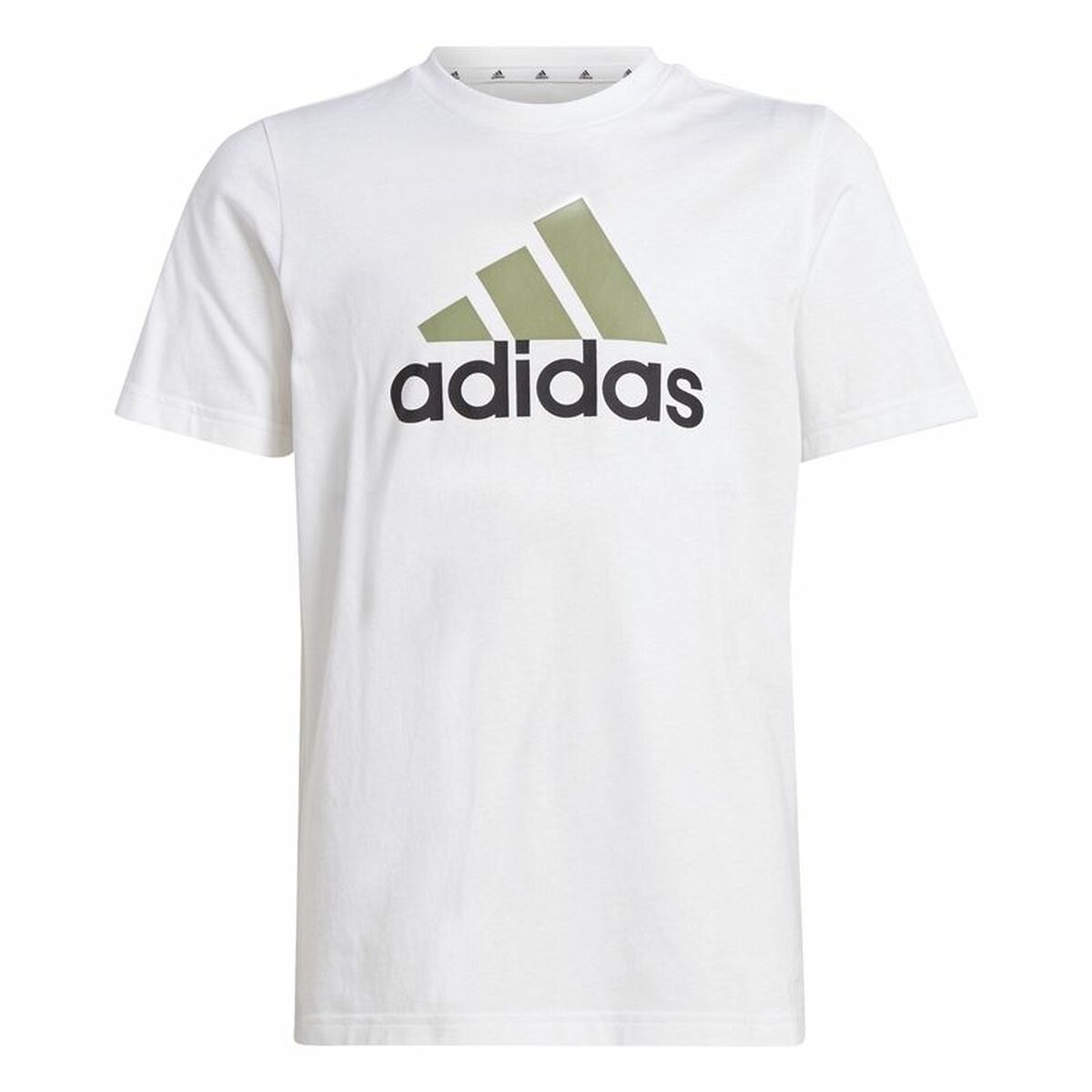 T-shirt à manches courtes unisex Adidas Essentials Blanc
