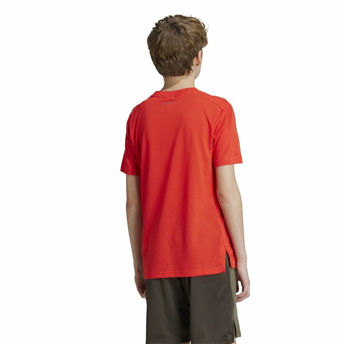 T shirt à manches courtes Enfant Adidas Training Aeroready (7-8 Ans)