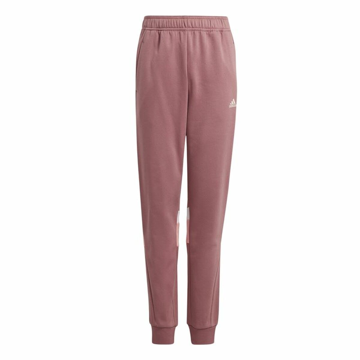 Pantalon de sport long Adidas Tiberio 3-Stripes Colorblock Rose
