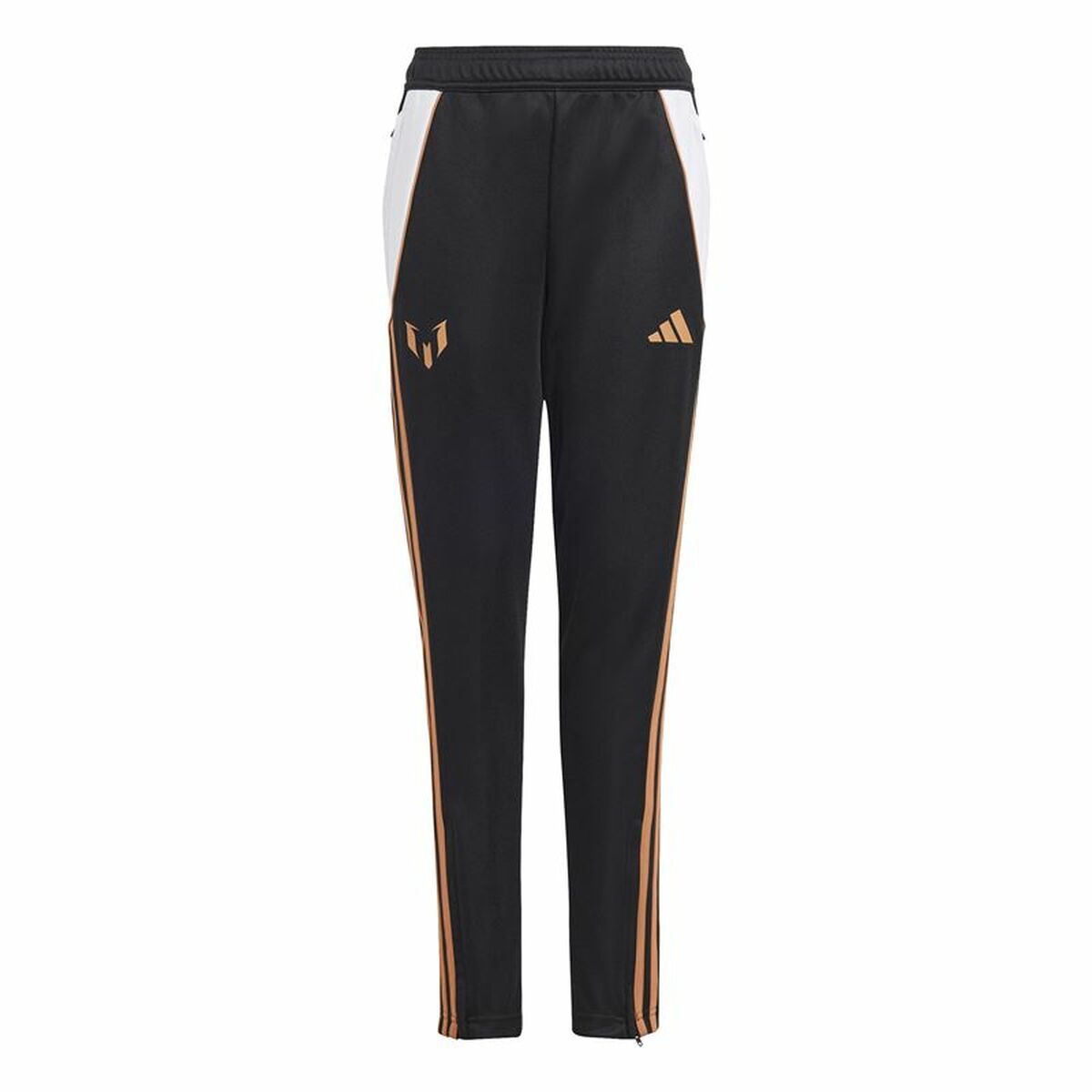 Pantalon de sport long Adidas Messi Infantil Noir