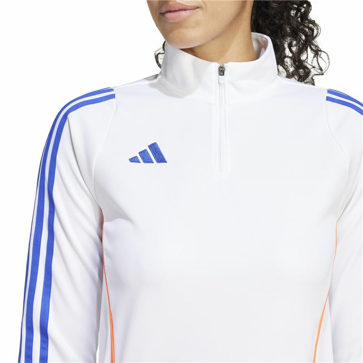 Sweat sans capuche femme Adidas Tiro24 Training Blanc