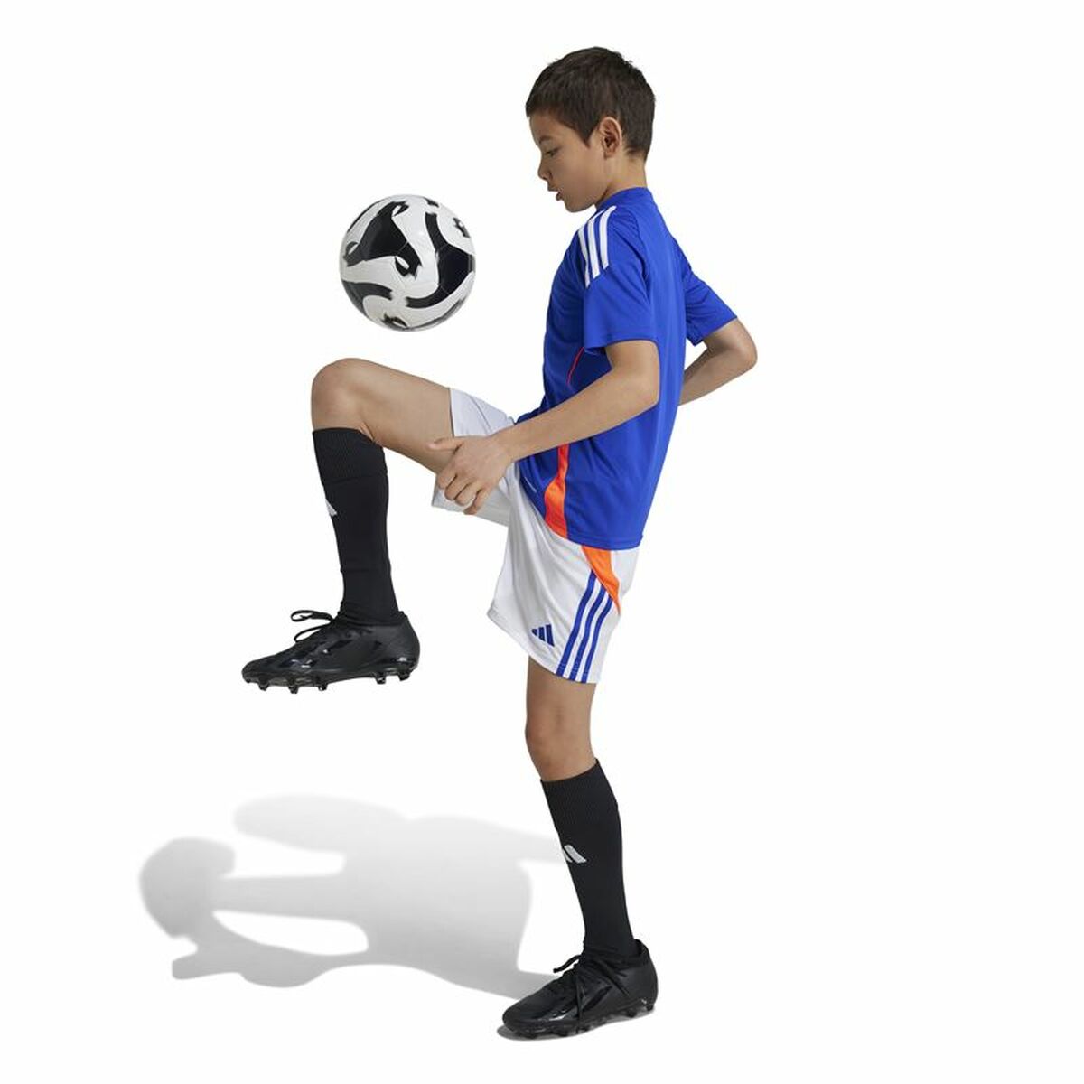 Short de Sport Adidas Tiro24 Blanc