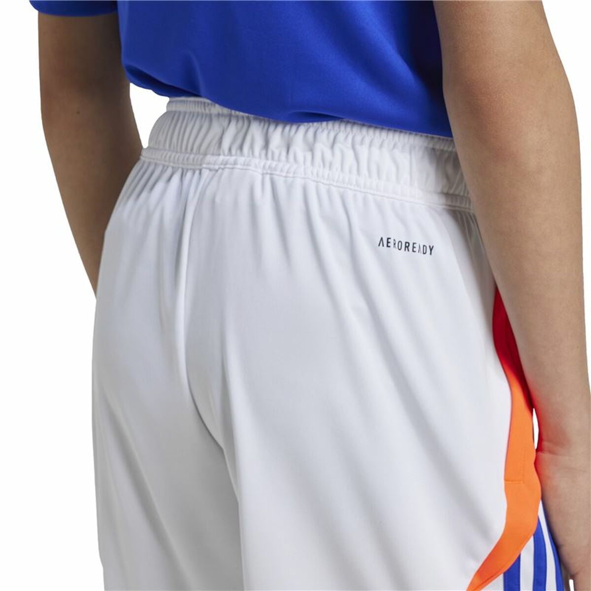 Short de Sport Adidas Tiro24 Blanc