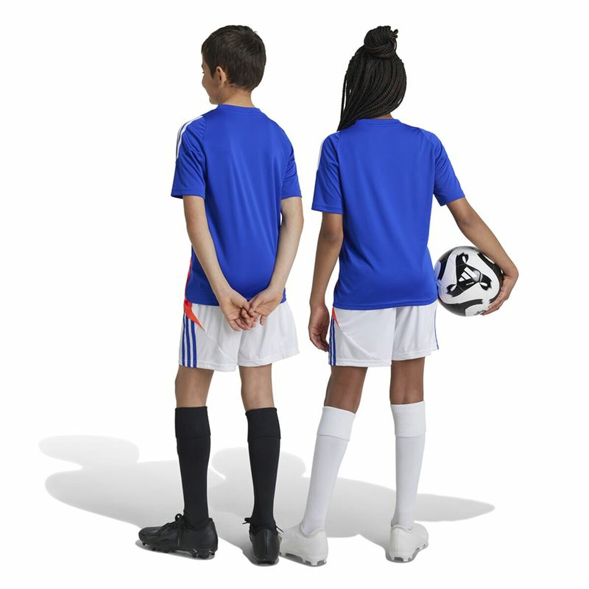 Short de Sport Adidas Tiro24 Blanc