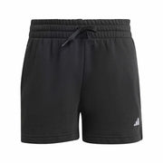 Short de Sport Adidas Essentials Small Logo Fleece Shorts Noir