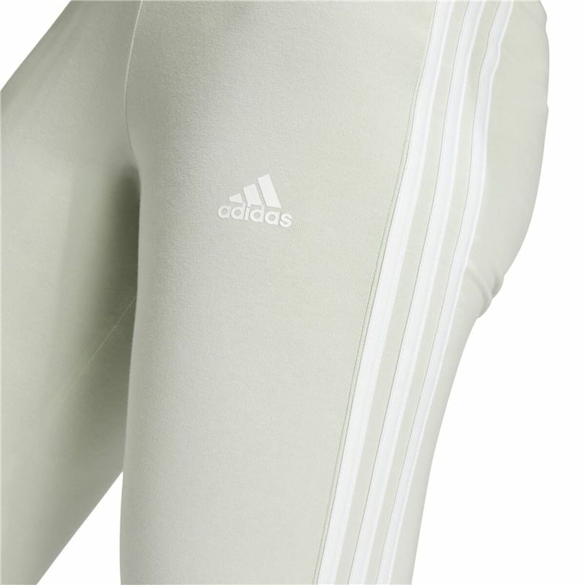 Leggings de Sport pour Femmes Adidas Essentials 3-Stripes Vert