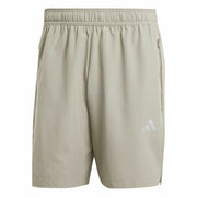 Short de Sport pour Homme Adidas Gym+ Training 3 Bandas Marron