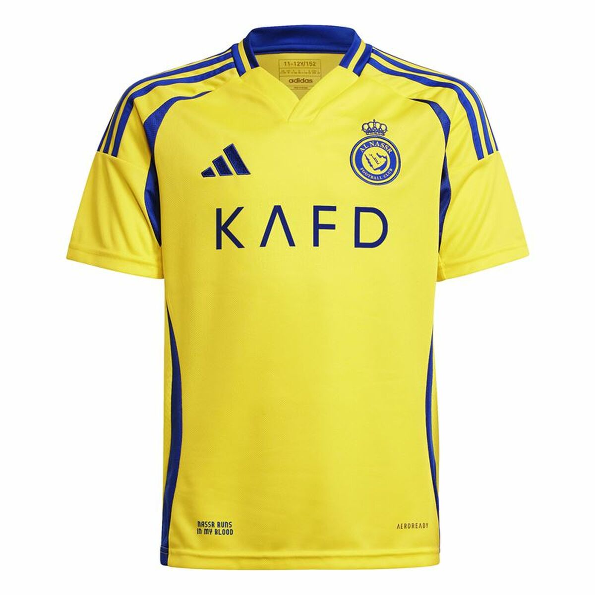 T-shirt de foot Adidas Al Nassr Fc 24/25 Jaune