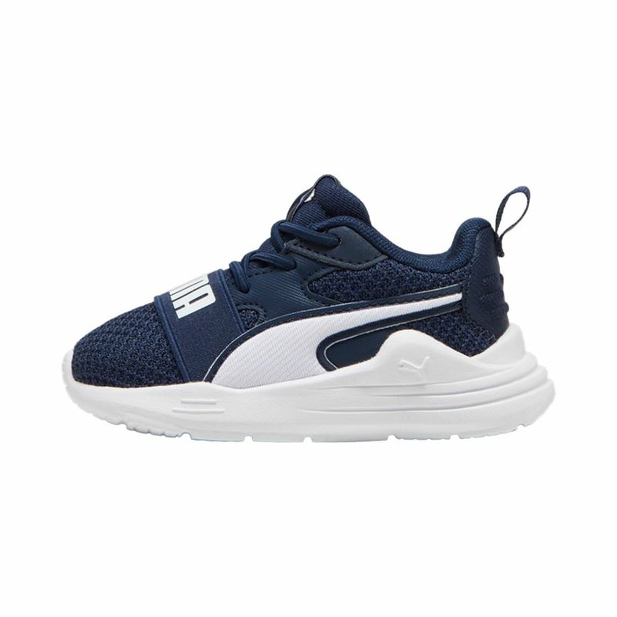 Chaussures de Sport pour Enfants Puma Wired Run Pure Ac Blue marine