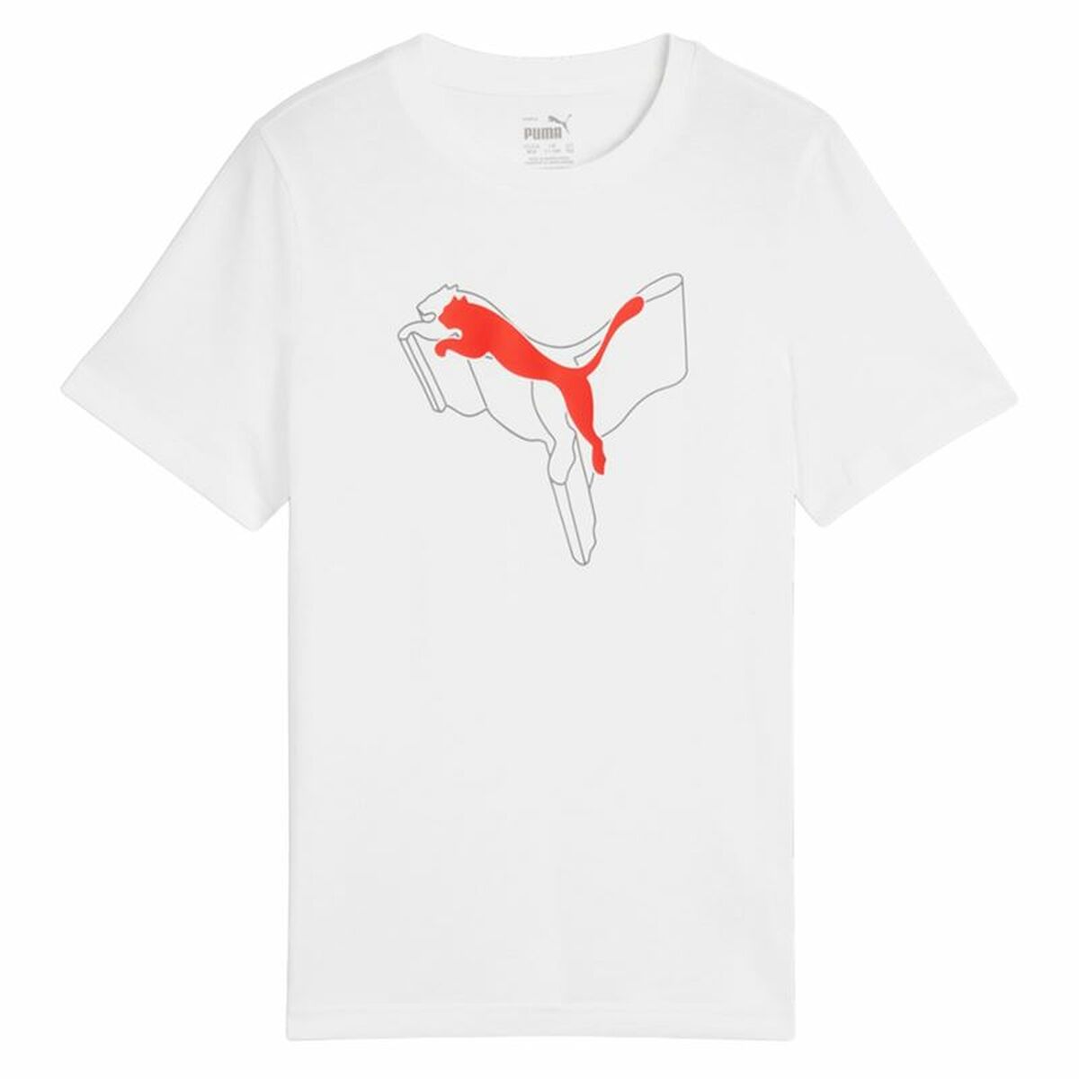 T shirt à manches courtes Enfant Puma Essentials+ Logo Lab Graphic
