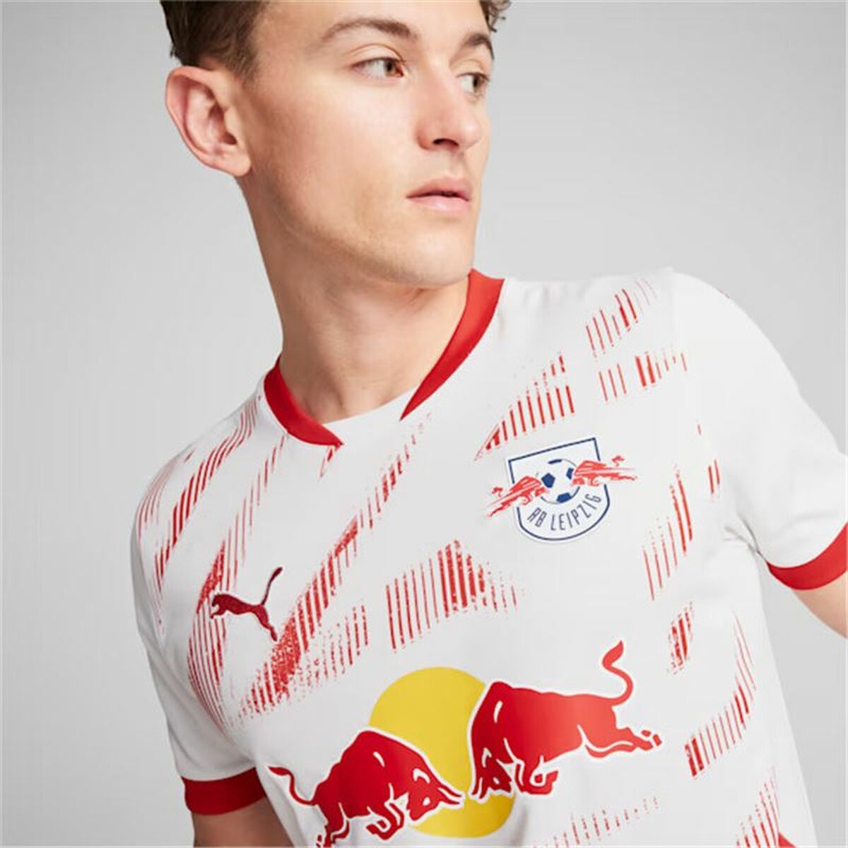 Maillot de Football à Manches Courtes pour Homme Puma Rb Leipzig Replica