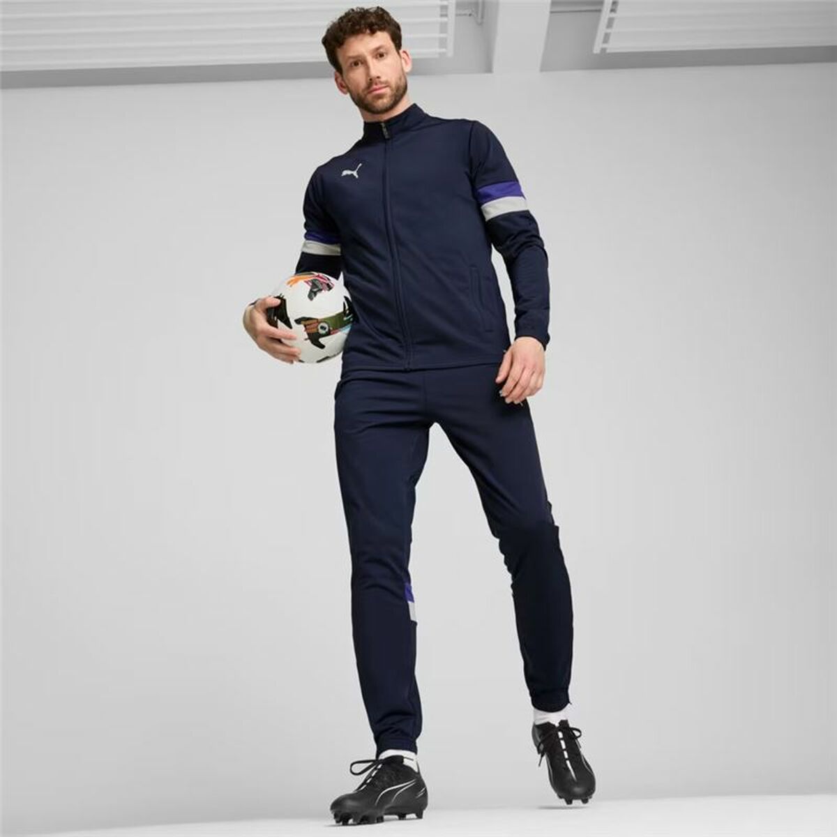 Survêtement pour Adultes Puma Individualrise Bleu Blue marine Homme