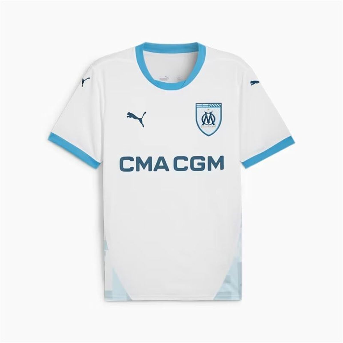 Maillot de Football à Manches Courtes pour Homme Puma Olympique de Marseille Home 24/25