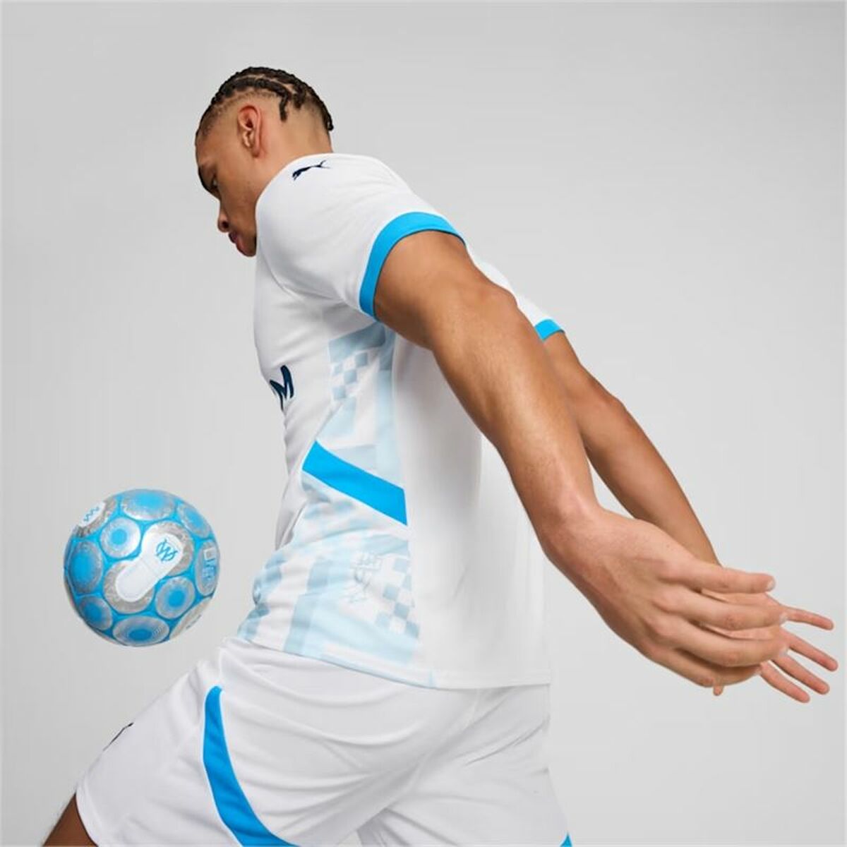 Maillot de Football à Manches Courtes pour Homme Puma Olympique de Marseille Home 24/25