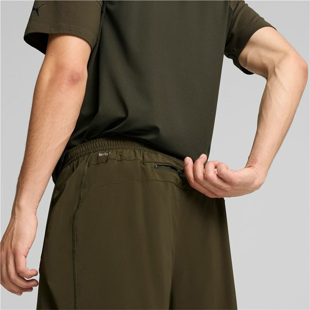 Short de Sport Puma Flex 7" Woven Olive