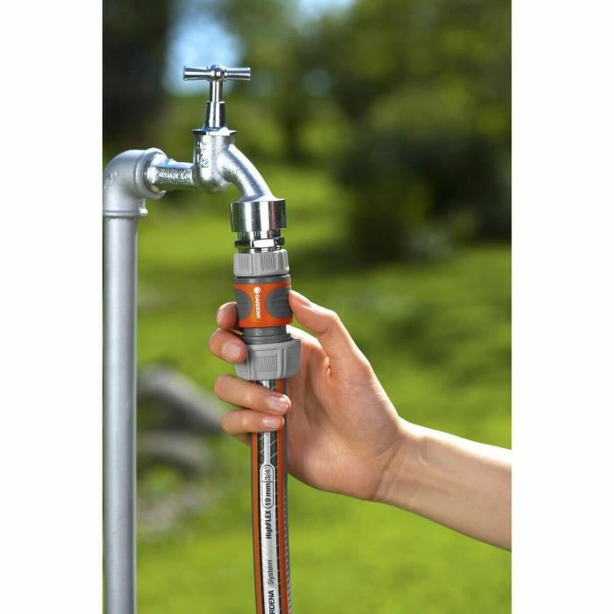 Connecteur de tuyau Gardena 18216-20 Adaptateur 19 mm 3/4"