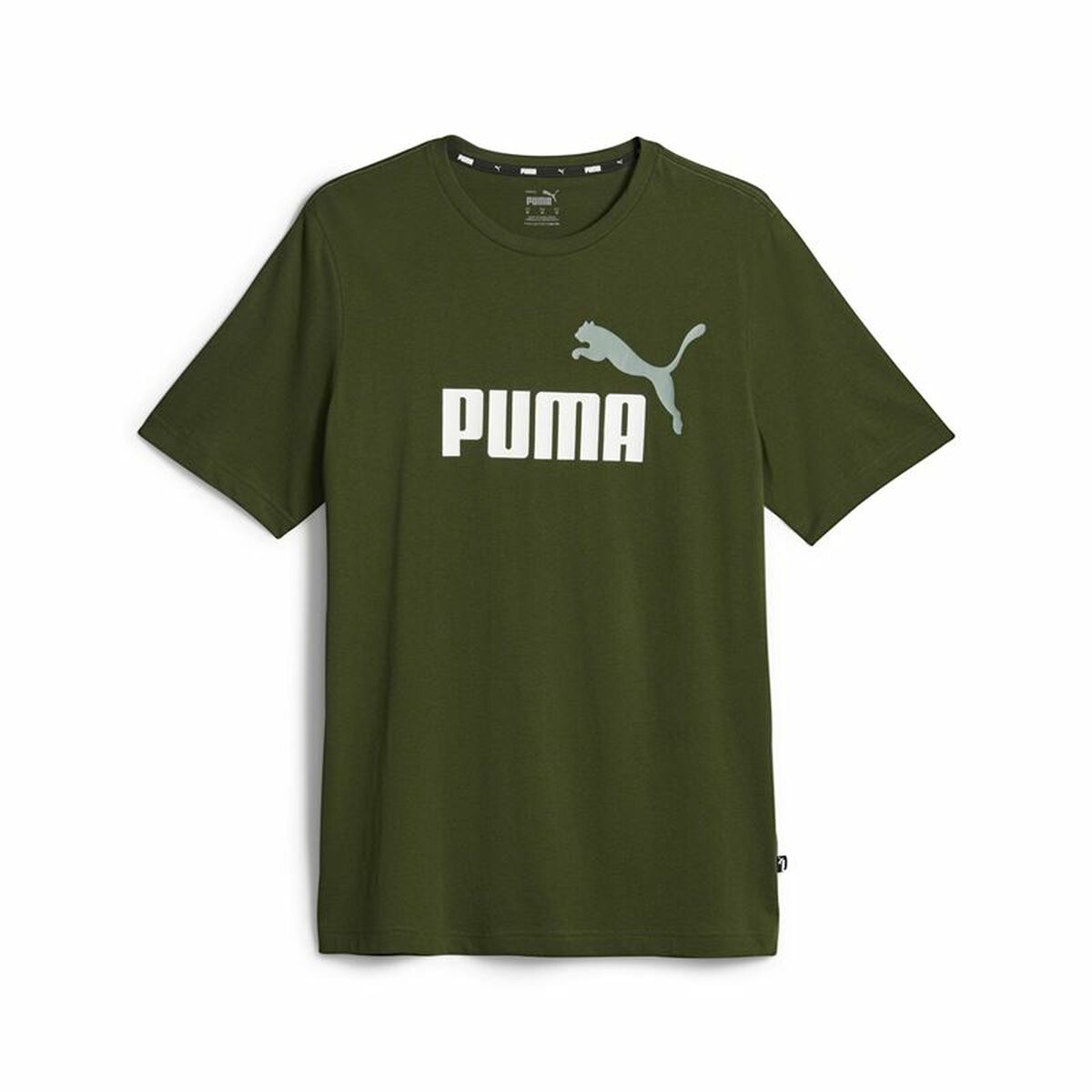 Maillot de Corps de Sport à Manches Coupe Puma  Ess+ 2 Col Logo  (L)