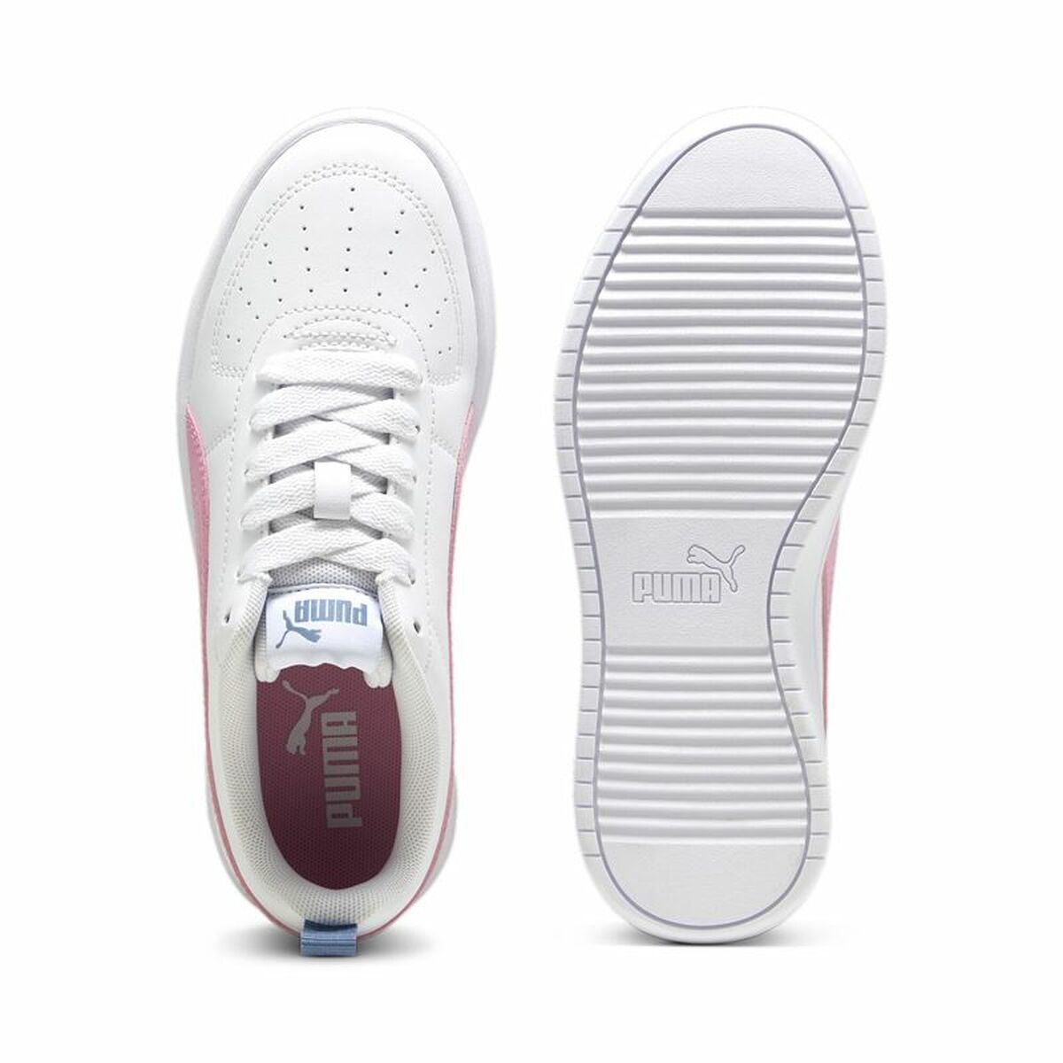 Chaussures casual enfant Puma Rickie Blanc