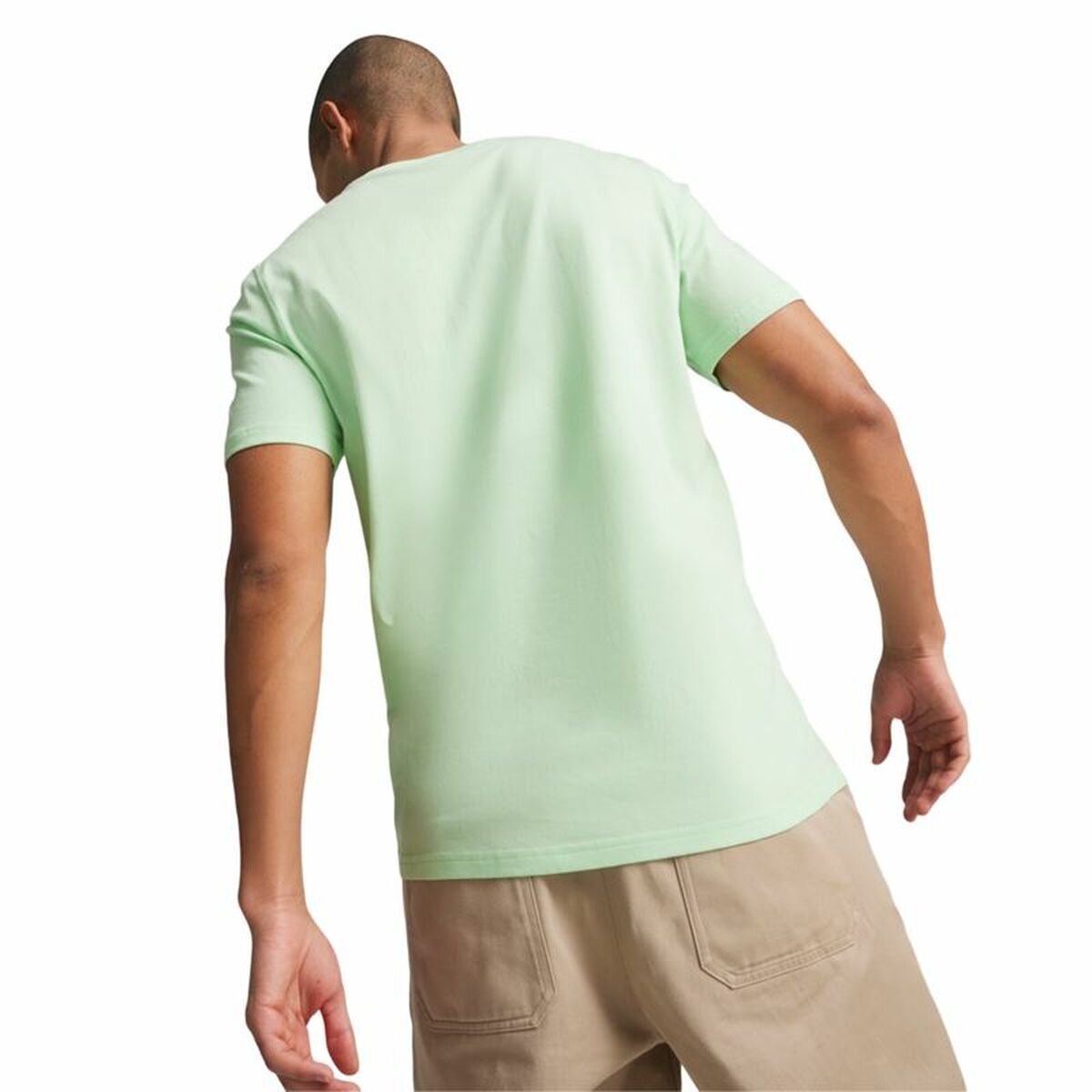 T-shirt à manches courtes homme Puma POWER Graphic  Cyan