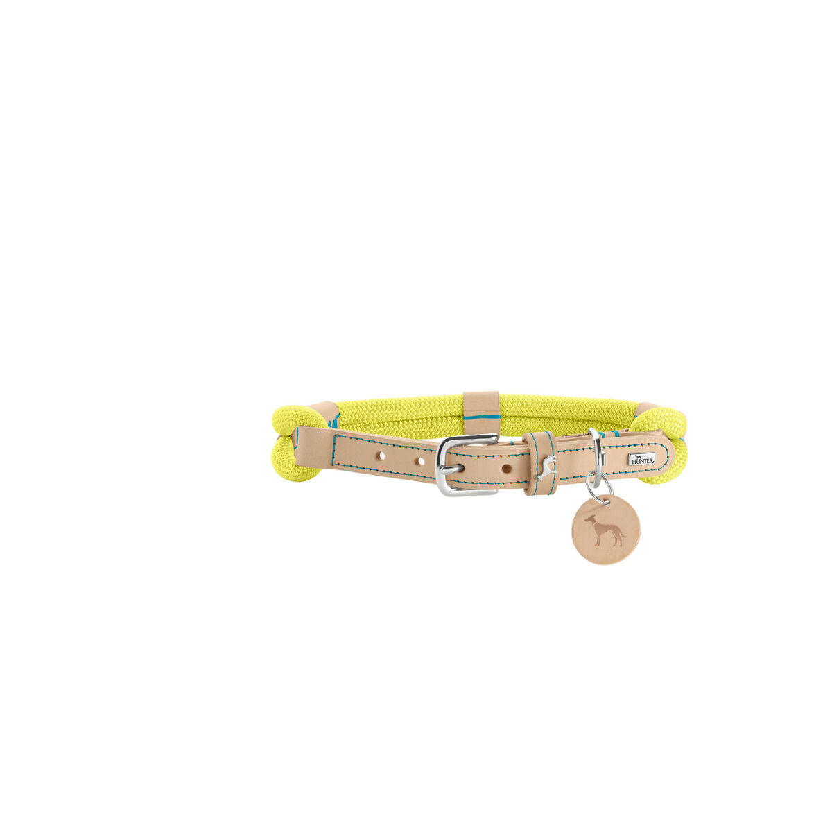 Collier pour Chien Hunter Malia Citron S/M 35-44 cm