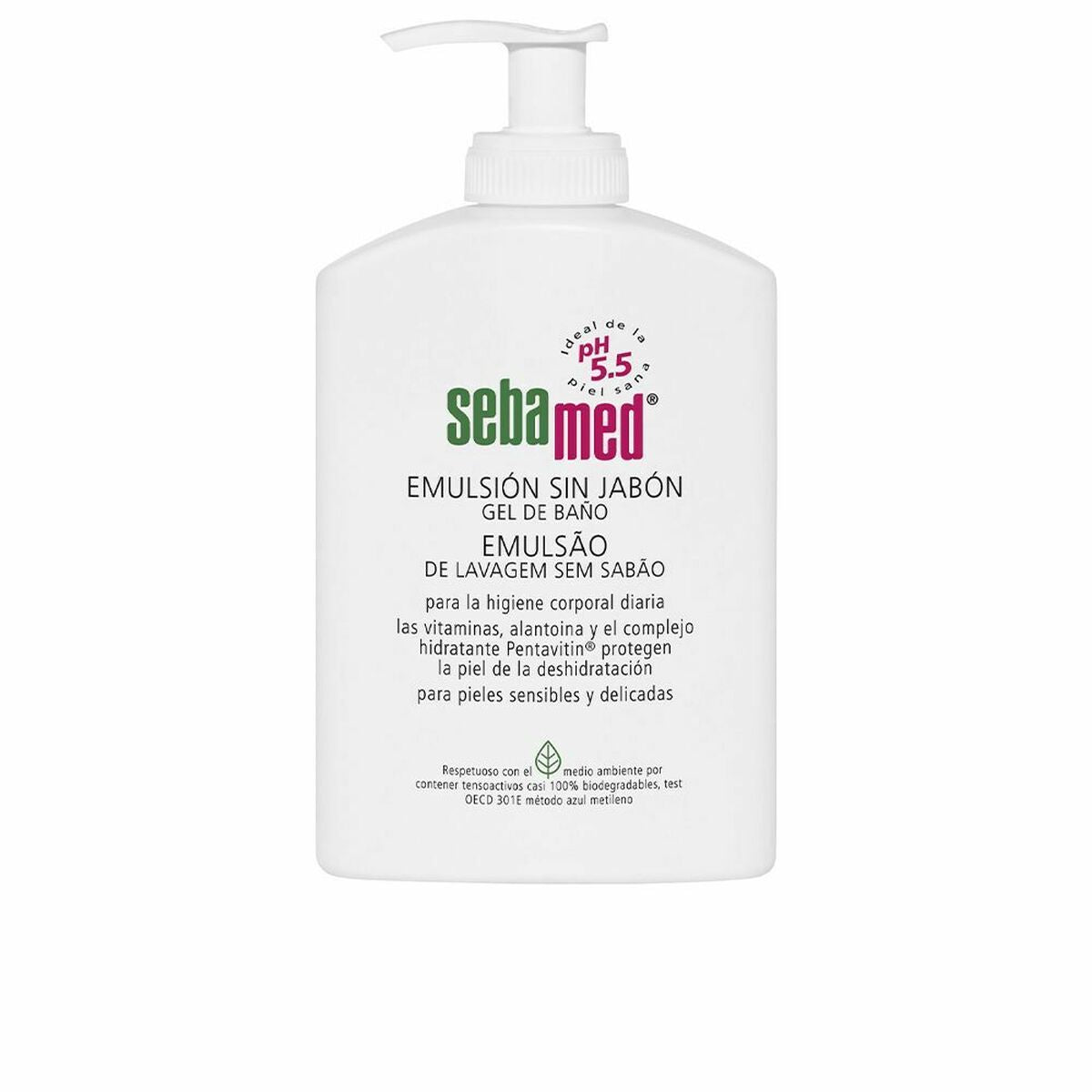 Gel de douche Sebamed Emulsión Sin Jabón 500 ml