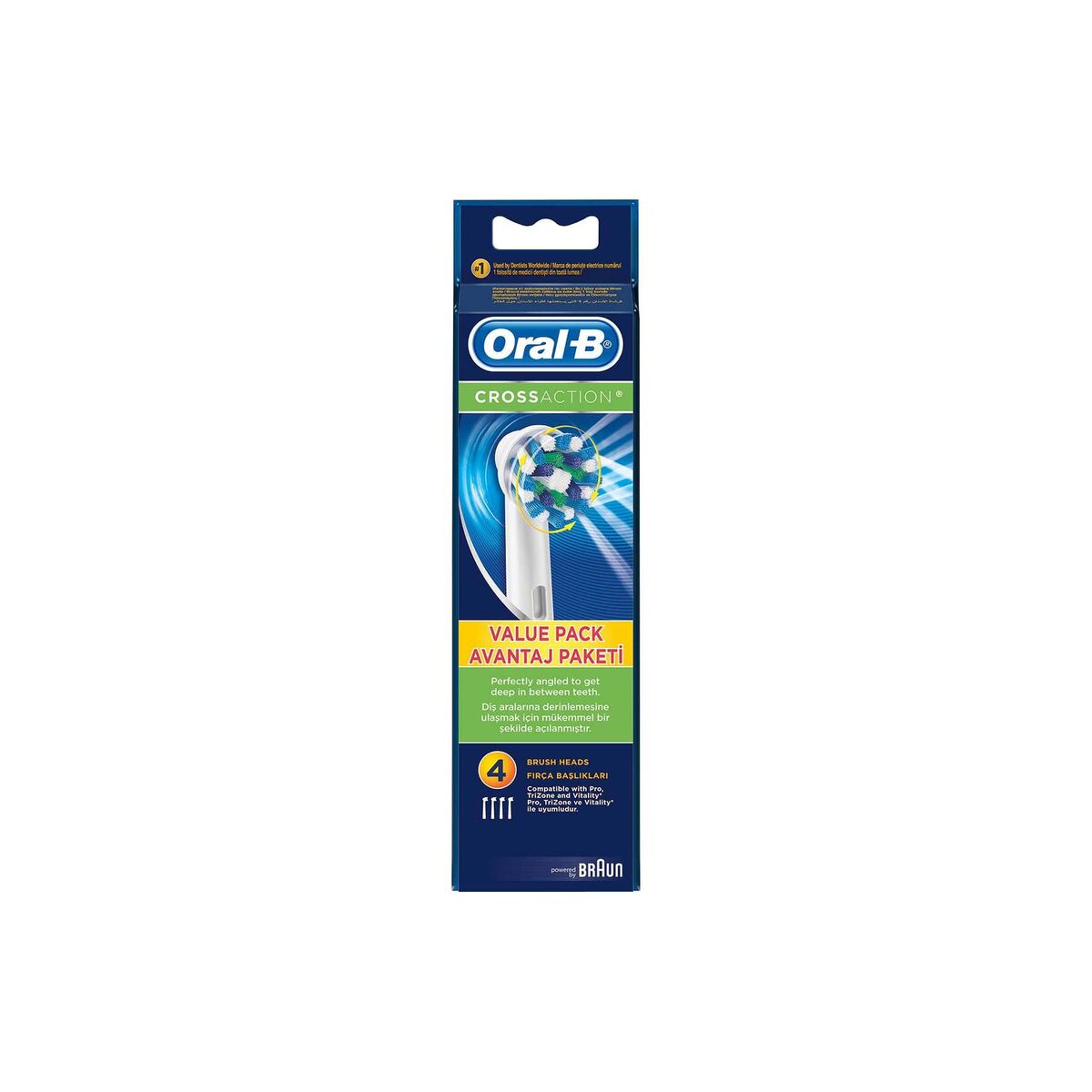 Tête de rechange Oral-B 80338435 Blanc 4 Unités