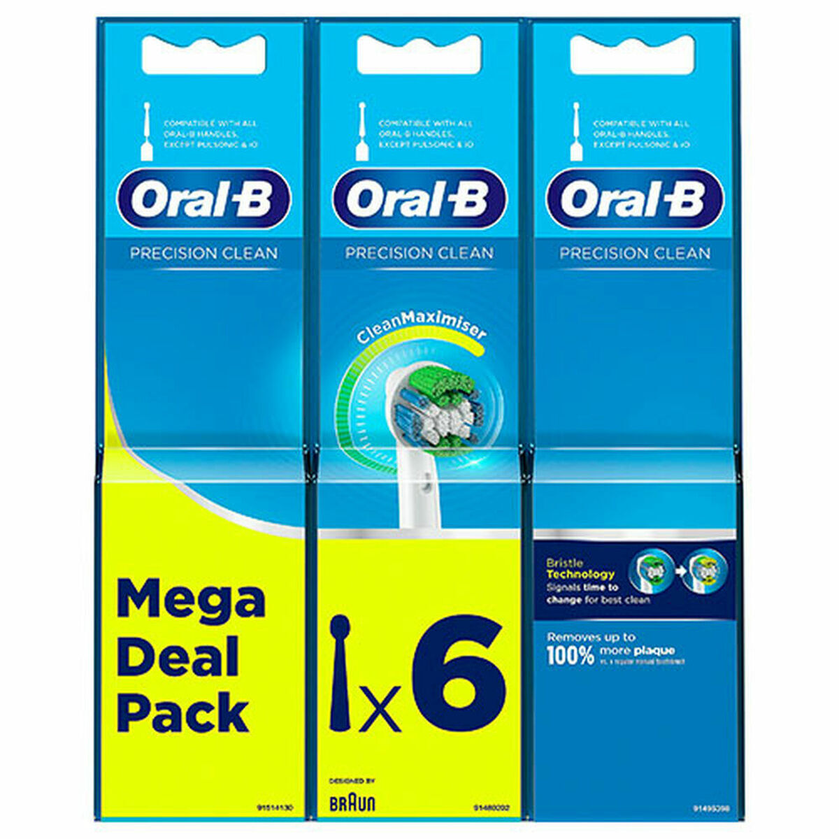 Tête de rechange Oral-B Precision Clean EB20