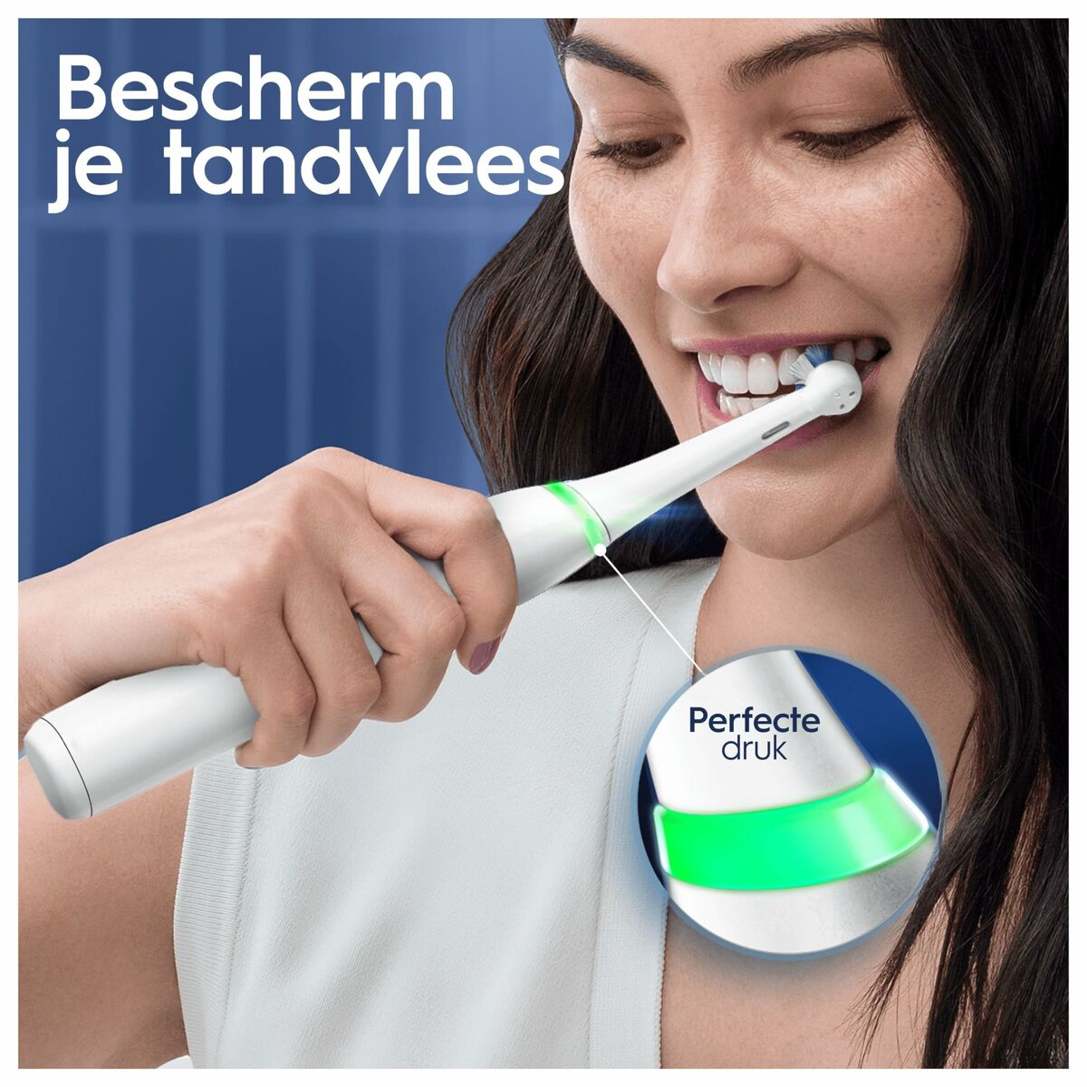 Brosse à dents électrique Braun IO8N/WH-TC+1REF Blanc