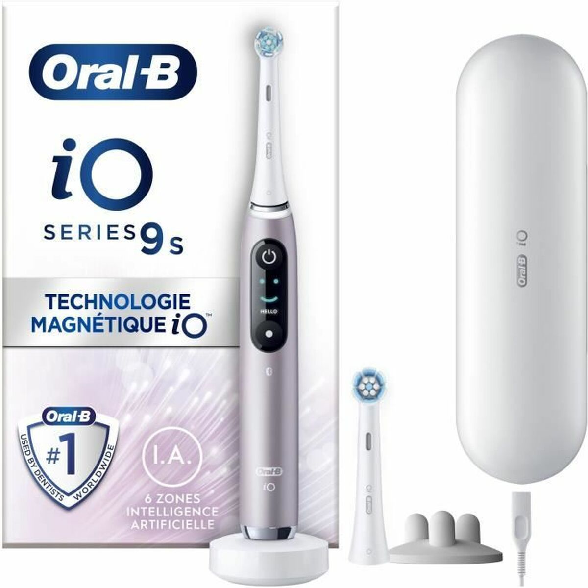 Brosse à dents électrique Oral-B Serie iO9s (2 Pièces) (2 Unités)